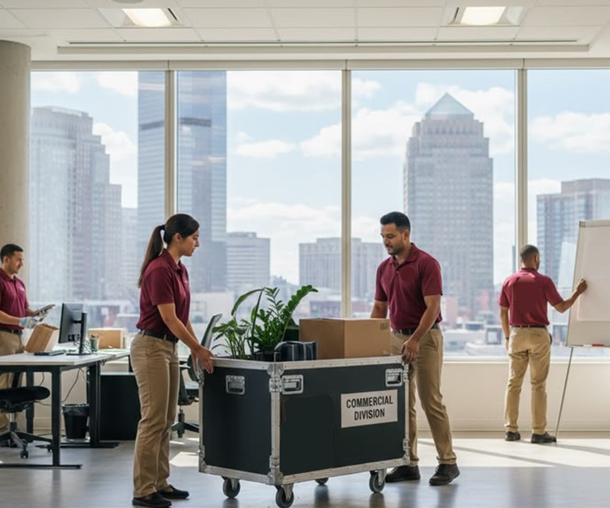 Expert office relocation and furniture installation in Business Bay, Dubai